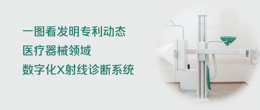 一圖看發(fā)明專利動態(tài)｜醫(yī)療器械領域——數(shù)字化X射線診斷系統(tǒng)